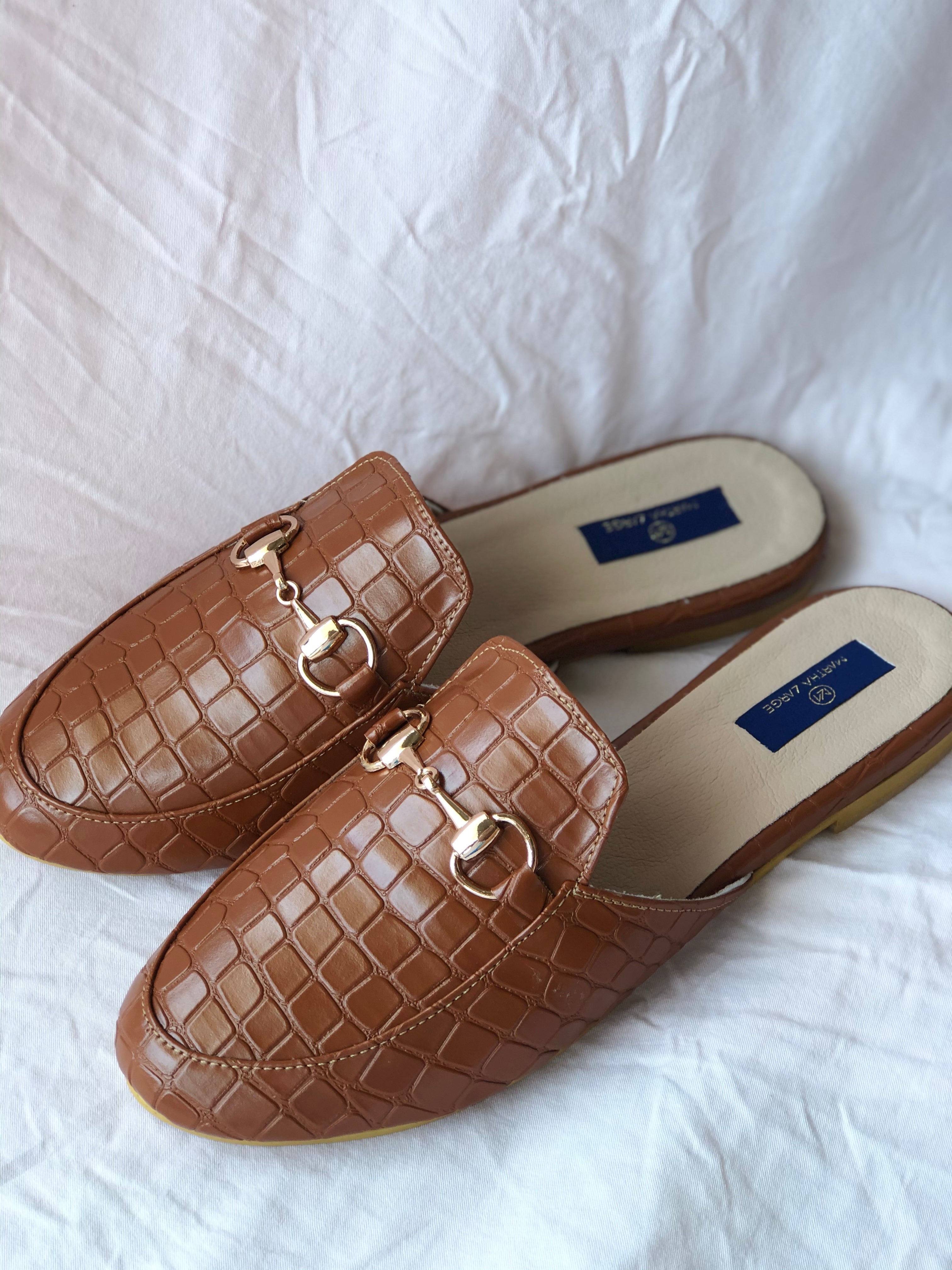 Emma Mules Croco - Martha Large Co